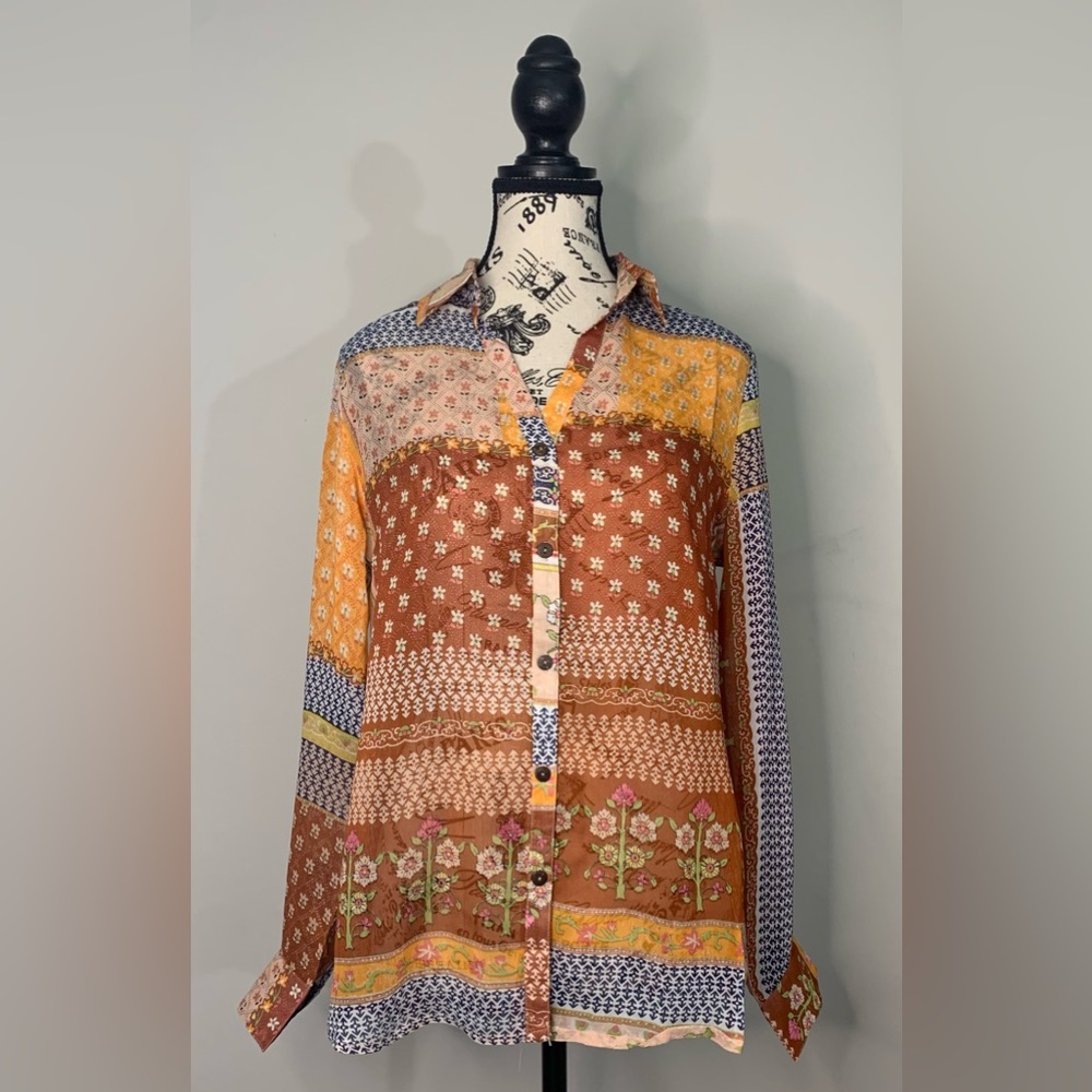 RAGA Manisha Blouse Multicolor Size: S